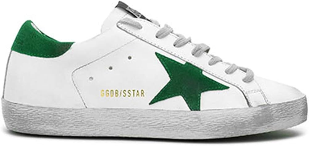 Men's Low-Top Super-Star Leather Sneakers — Style HBKS-490