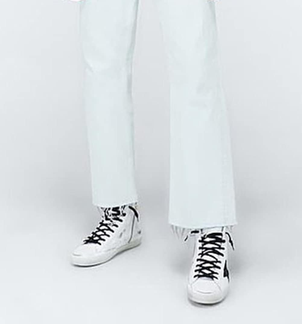 Men's Leather Sneakers — Style HBKS-802 - Image 2