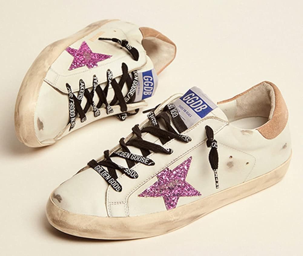 Women's Leather Retro Sneakers — Style HBKS-1053 - Image 3