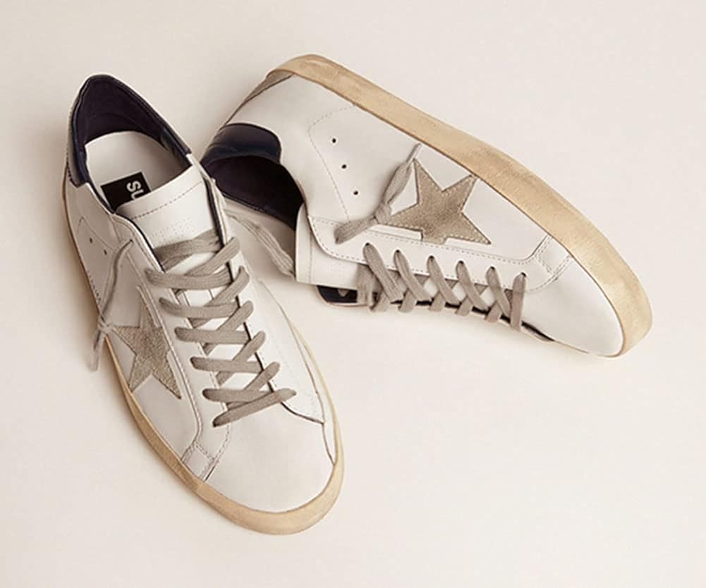 Women's Leather Retro Sneakers — Style iumnslhg-2112 - Image 3