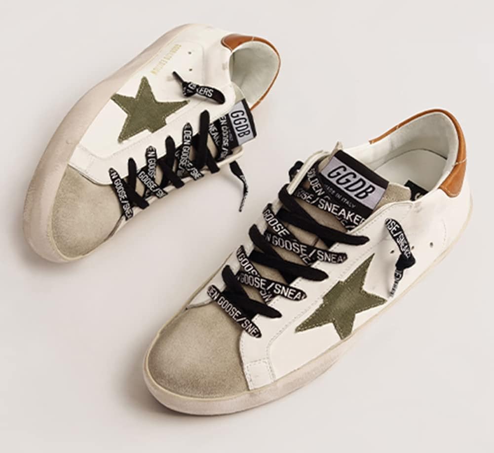Men's Leather Retro Sneakers — Style HBKS-1089 - Image 3