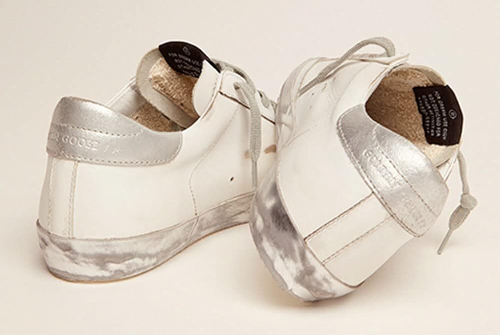 Women's Leather Retro Sneakers — Style iumnslhg-2167 - Image 4