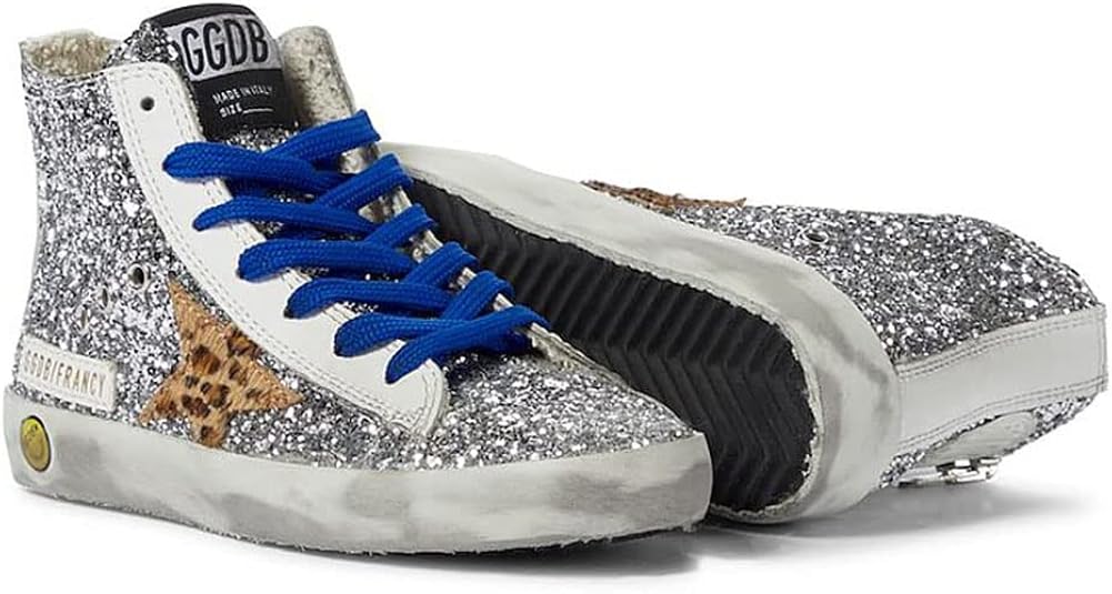 Women's High-Top Leather Sneakers — Style HBKS-980 - Image 11