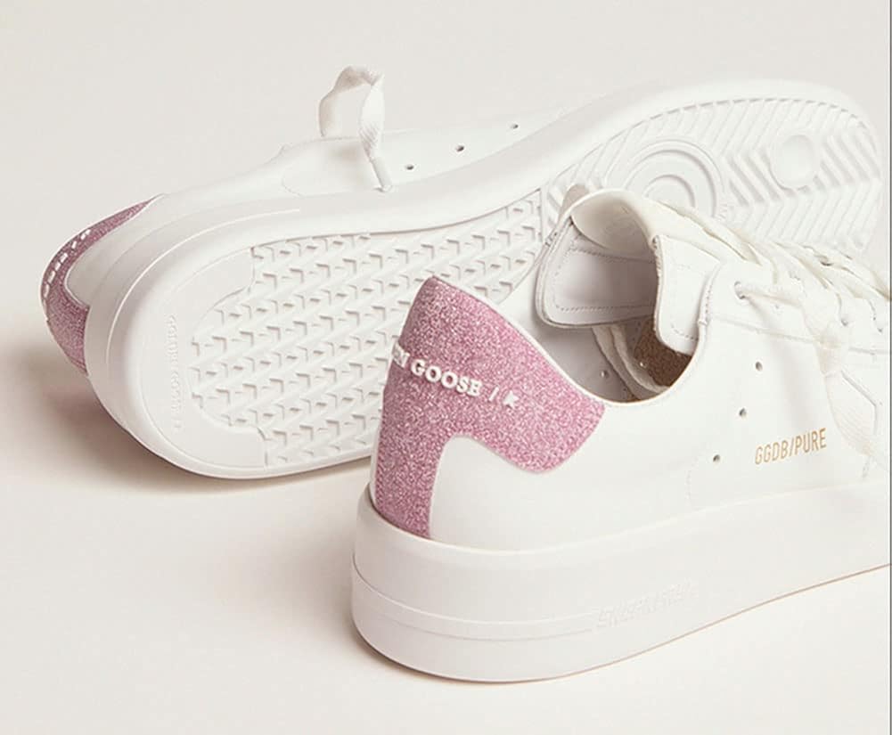 Women's Low-Top Leather Sneakers — Style iumnslhg-1735 - Image 12