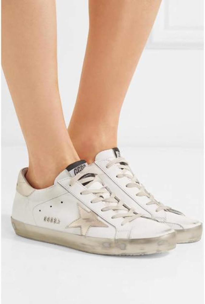 Women's Super-Star Leather Sneakers — Style HBKS-69 - Image 10