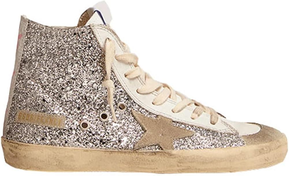 Men's High-Top Leather Sneakers — Style HBKS-893