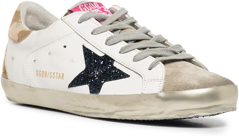 Women's Leather Retro Sneakers — Style iumnslhg-1212 - Image 9