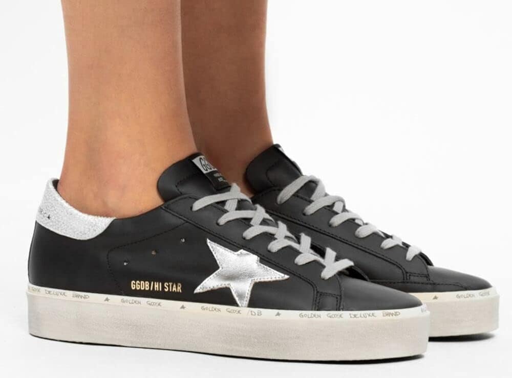 Men's Super-Star Leather Sneakers — Style HBKS-510 - Image 2