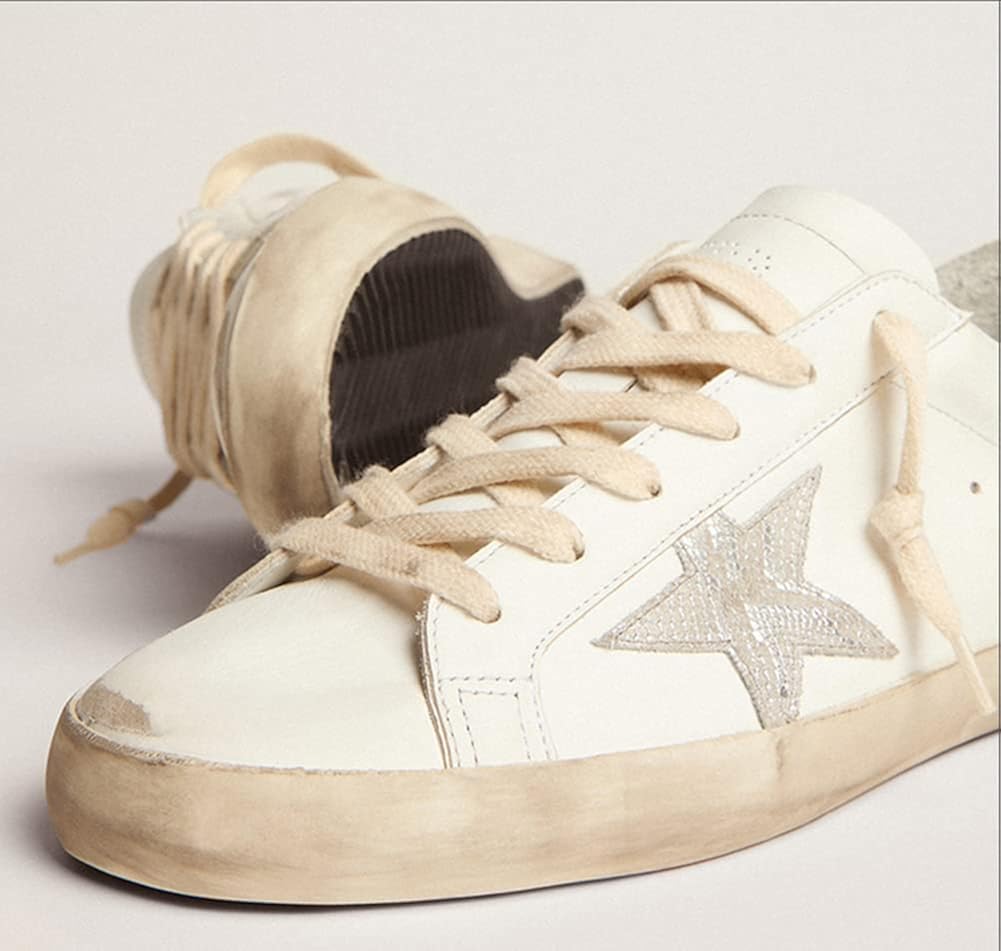 Women's Leather Retro Sneakers — Style HBKS-125 - Image 11