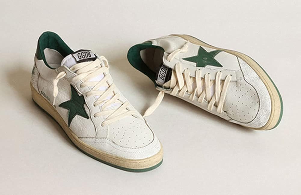 Women's Leather Retro Sneakers — Style iumnslhg-2076 - Image 2
