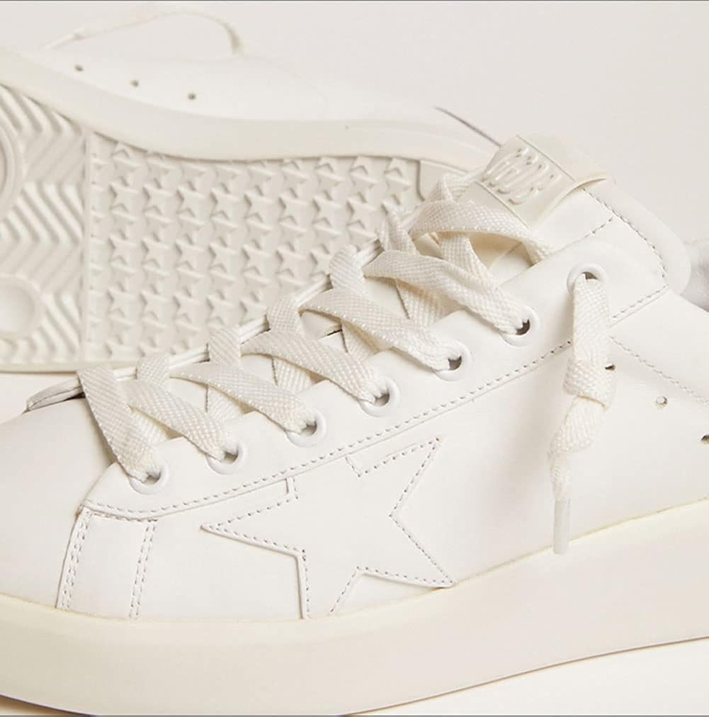 Women's Low-Top Leather Sneakers — Style iumnslhg-1735 - Image 3