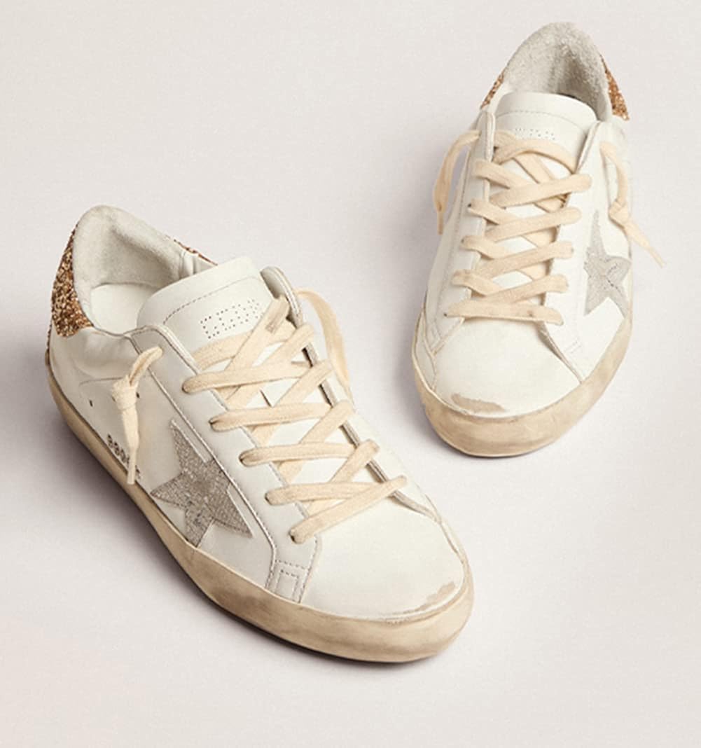 Women's Leather Retro Sneakers — Style HBKS-125 - Image 10