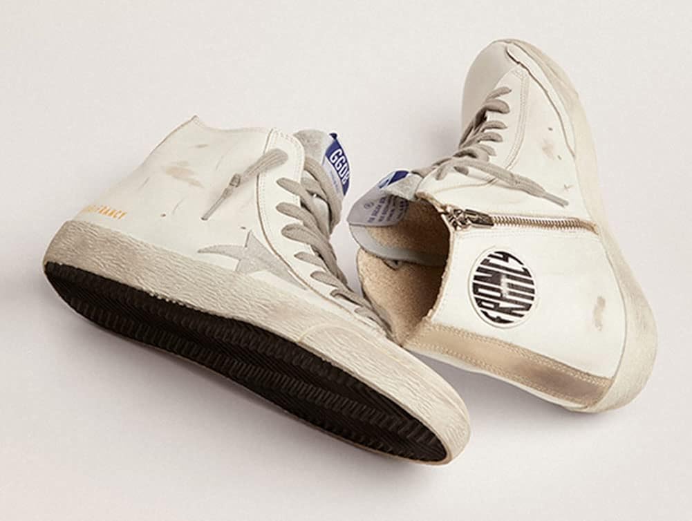 Women's Leather Sneakers — Style HBKS-1034 - Image 10