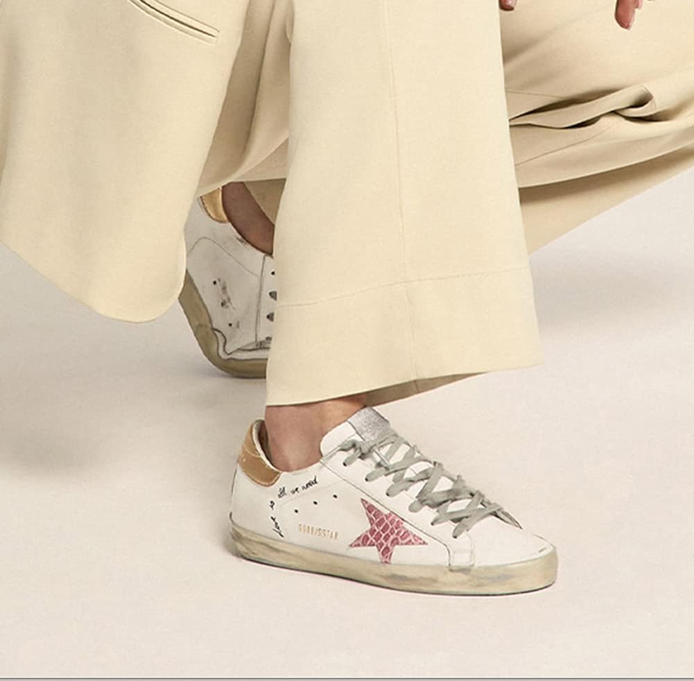 Men's Leather Retro Sneakers — Style HBKS-1089 - Image 9