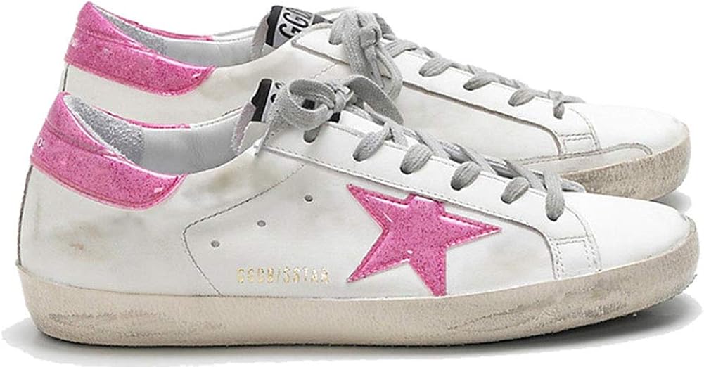 Women's Super-Star Leather Sneakers — Style HBKS-257