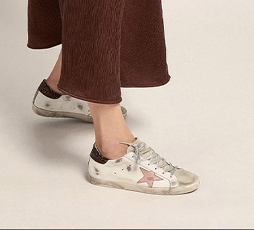 Women's Leather Retro Sneakers — Style HBKS-1053 - Image 9
