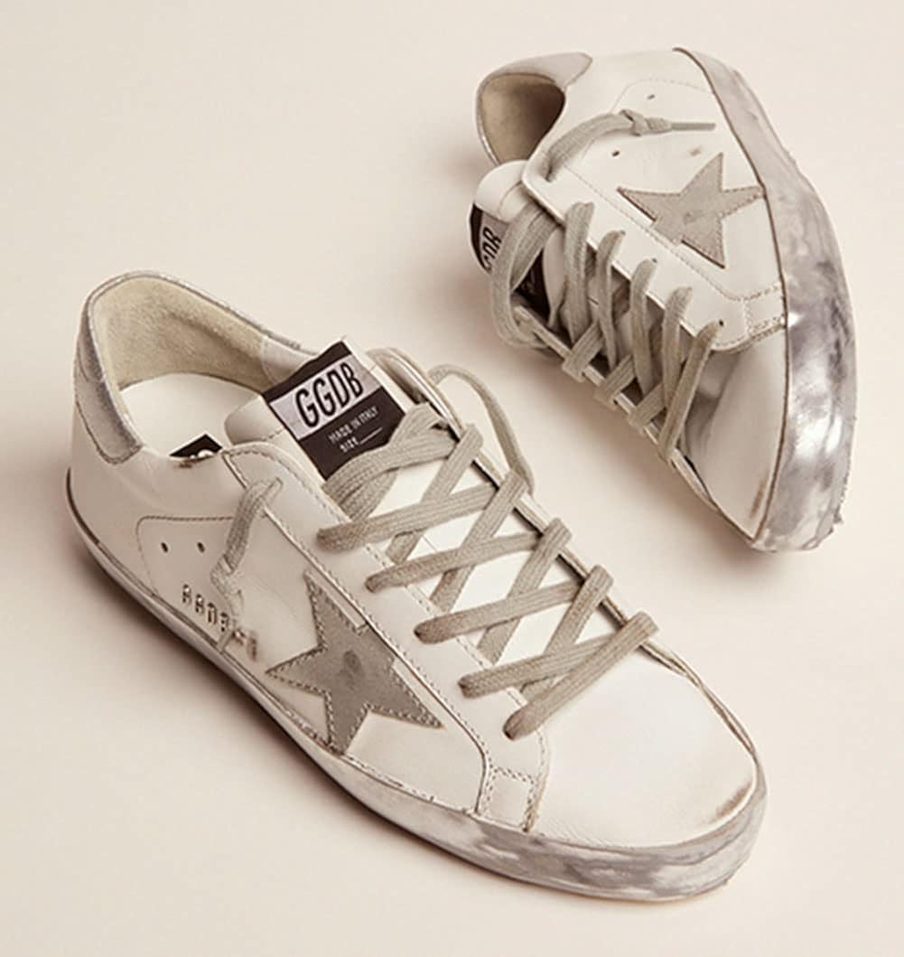Women's Leather Retro Sneakers — Style iumnslhg-2167 - Image 3