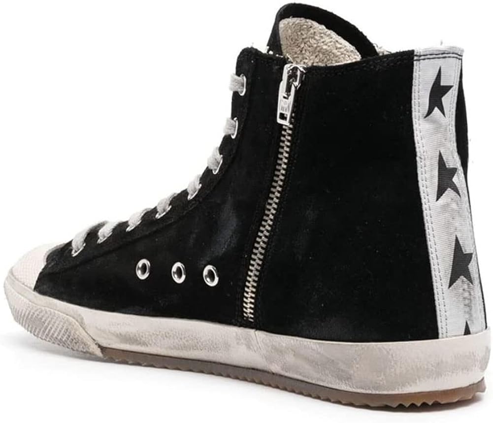 Women's Leather Retro Sneakers — Style HBKS-874