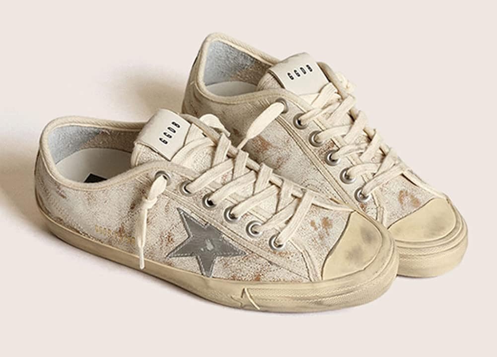 Women's Leather Sneakers — Style iumnslhg-2040 - Image 2
