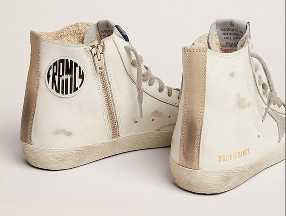 Women's Leather Sneakers — Style HBKS-1034 - Image 11