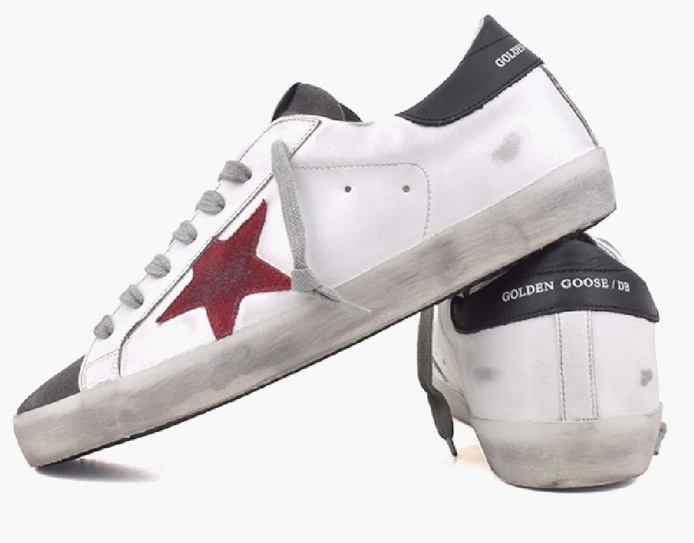 Women's Low-Top Leather Sneakers — Style HBKS-35 - Image 14