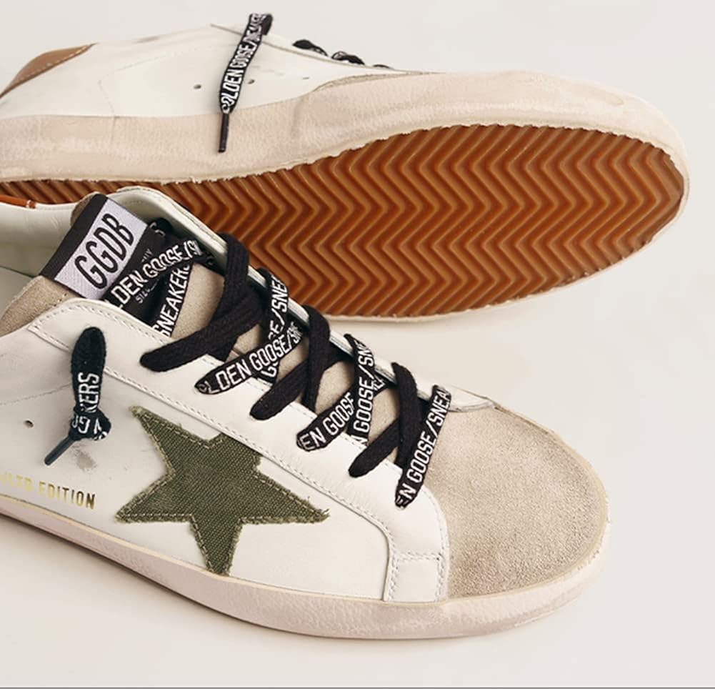 Women's Leather Retro Sneakers — Style HBKS-1106 - Image 4