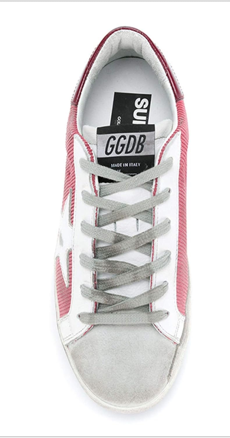 Women's Low-Top Leather Sneakers — Style HBKS-285 - Image 3