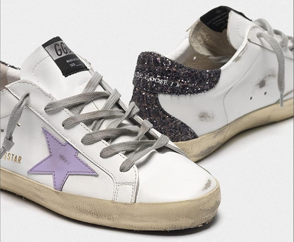 Women's Leather Sneakers — Style HBKS-323 - Image 3