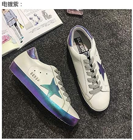Women's Low-Top Leather Sneakers — Style HBKS-228 - Image 11