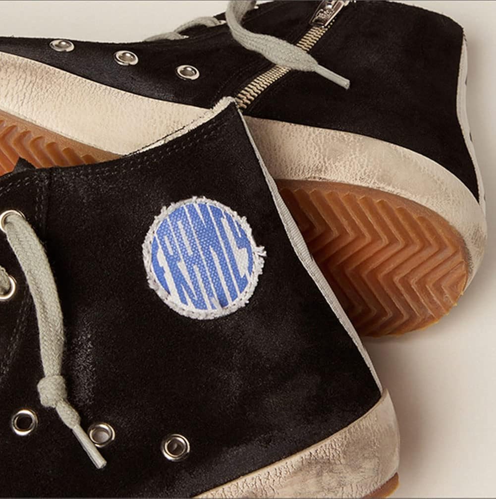 Women's Leather Retro Sneakers — Style HBKS-874 - Image 5
