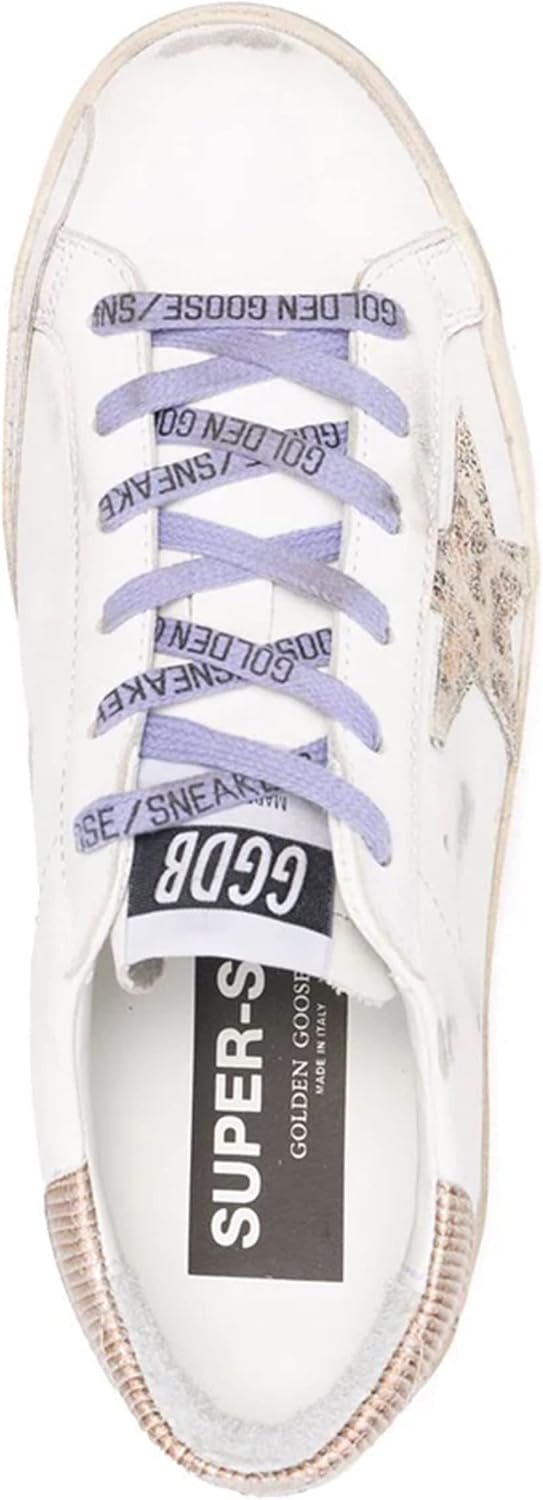 Women's Leather Retro Sneakers — Style HBKS-125 - Image 3