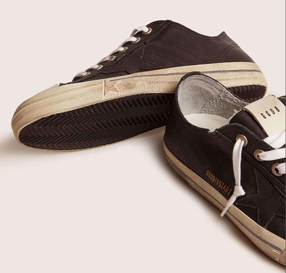 Women's Leather Retro Sneakers — Style iumnslhg-1951 - Image 3