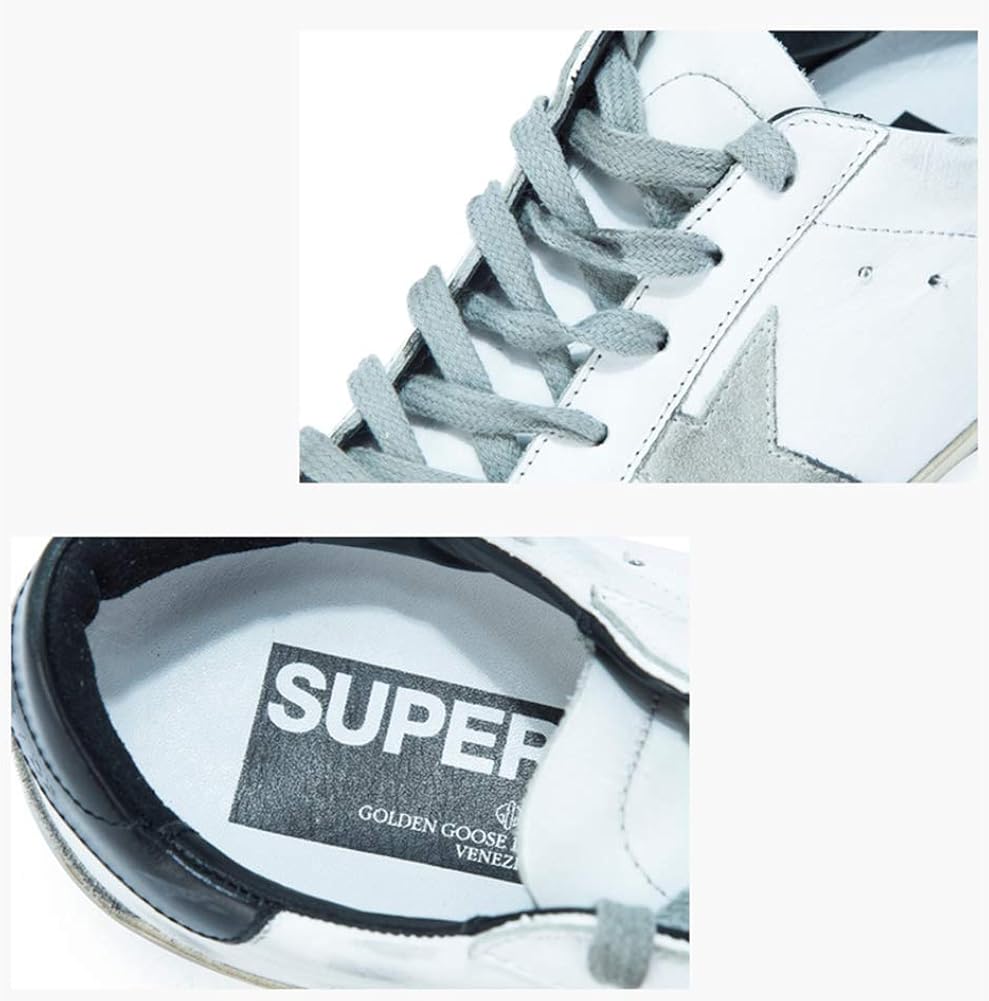 Women's Super-Star Leather Sneakers — Style HBKS-362 - Image 4