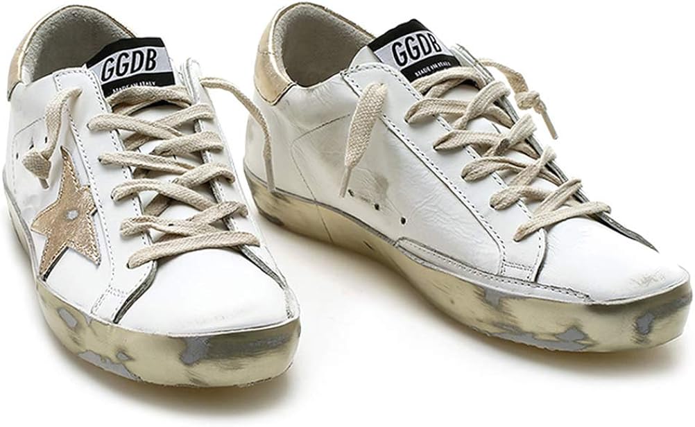 Women's Super-Star Leather Sneakers — Style HBKS-69 - Image 4