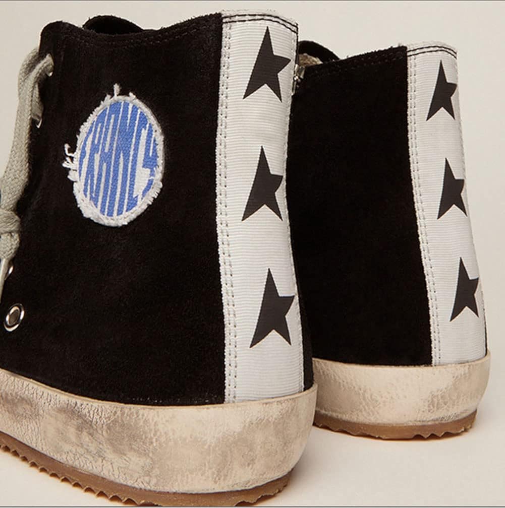 Women's Leather Retro Sneakers — Style HBKS-874 - Image 6