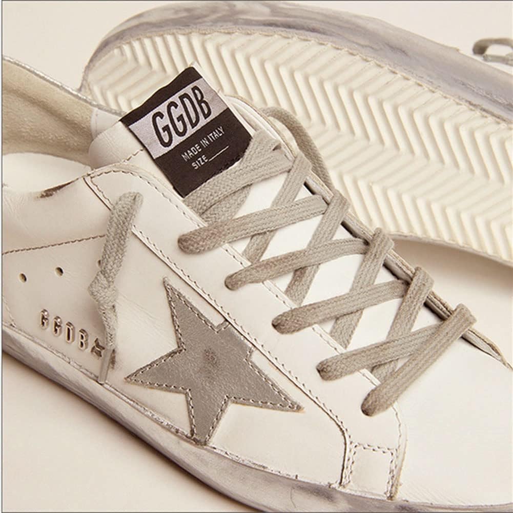 Women's Leather Retro Sneakers — Style iumnslhg-2167 - Image 5