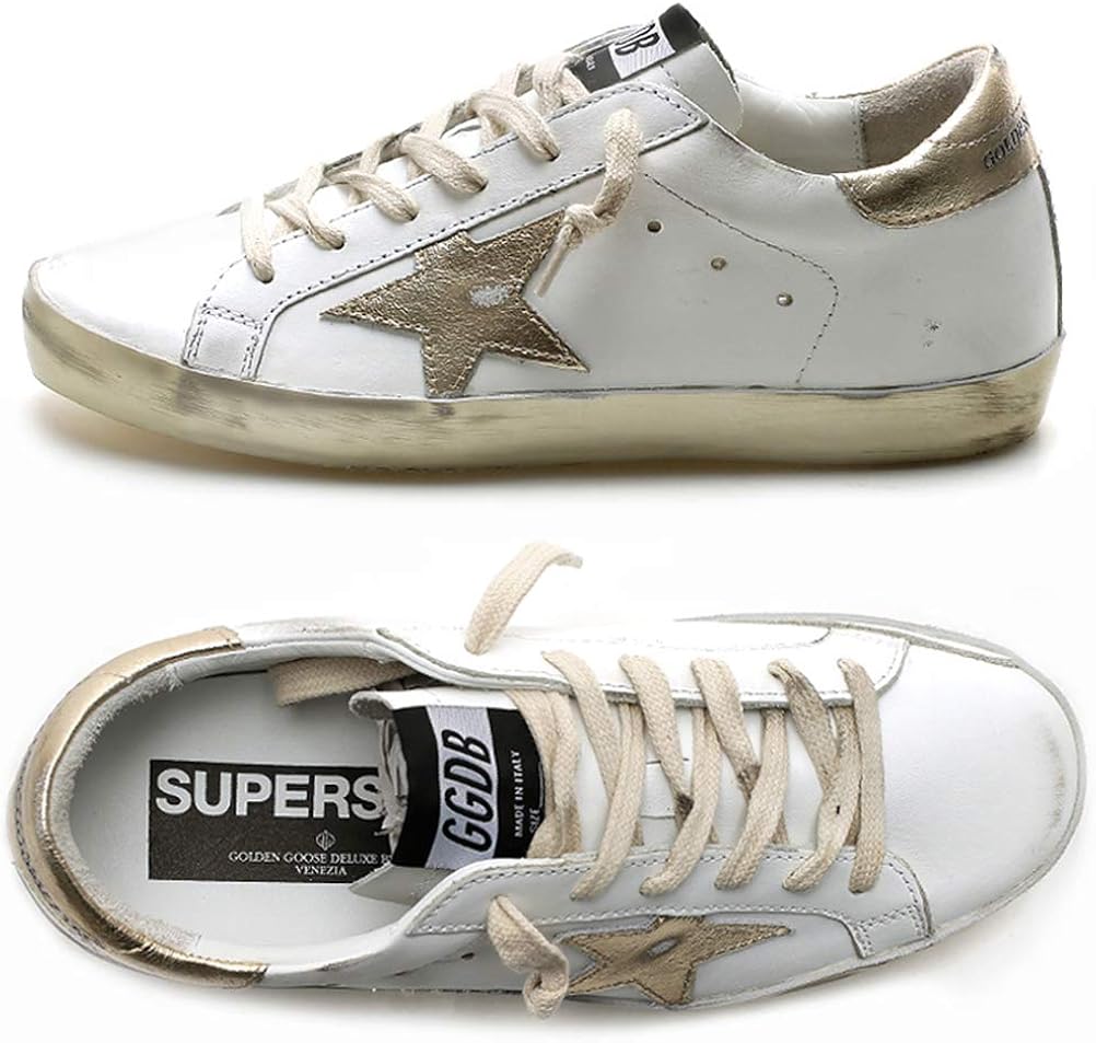 Women's Super-Star Leather Sneakers — Style HBKS-69 - Image 5