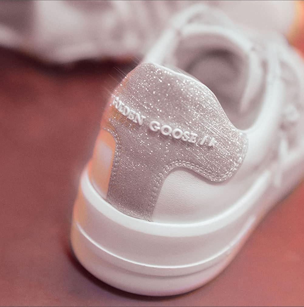Women's Low-Top Leather Sneakers — Style iumnslhg-1735 - Image 7