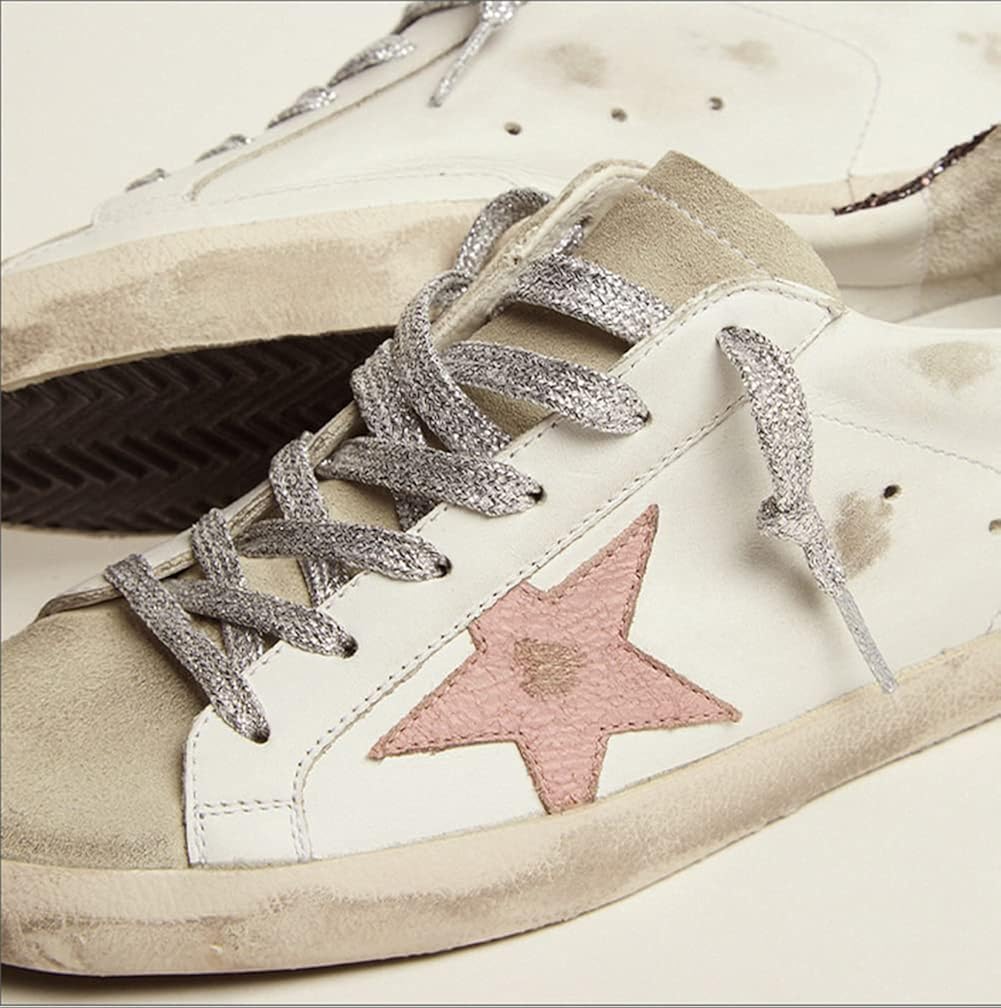 Women's Leather Retro Sneakers — Style HBKS-1053 - Image 11