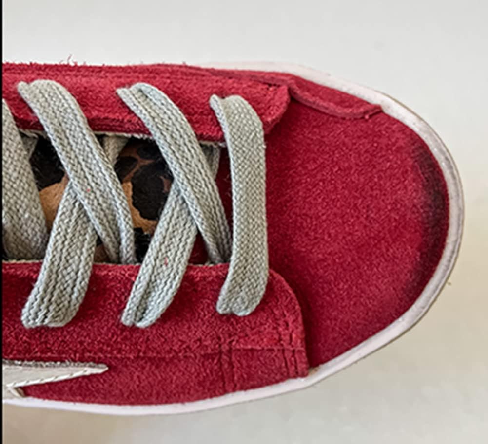 Women's High-Top Leather Retro Sneakers — Style HBKS-747 - Image 13