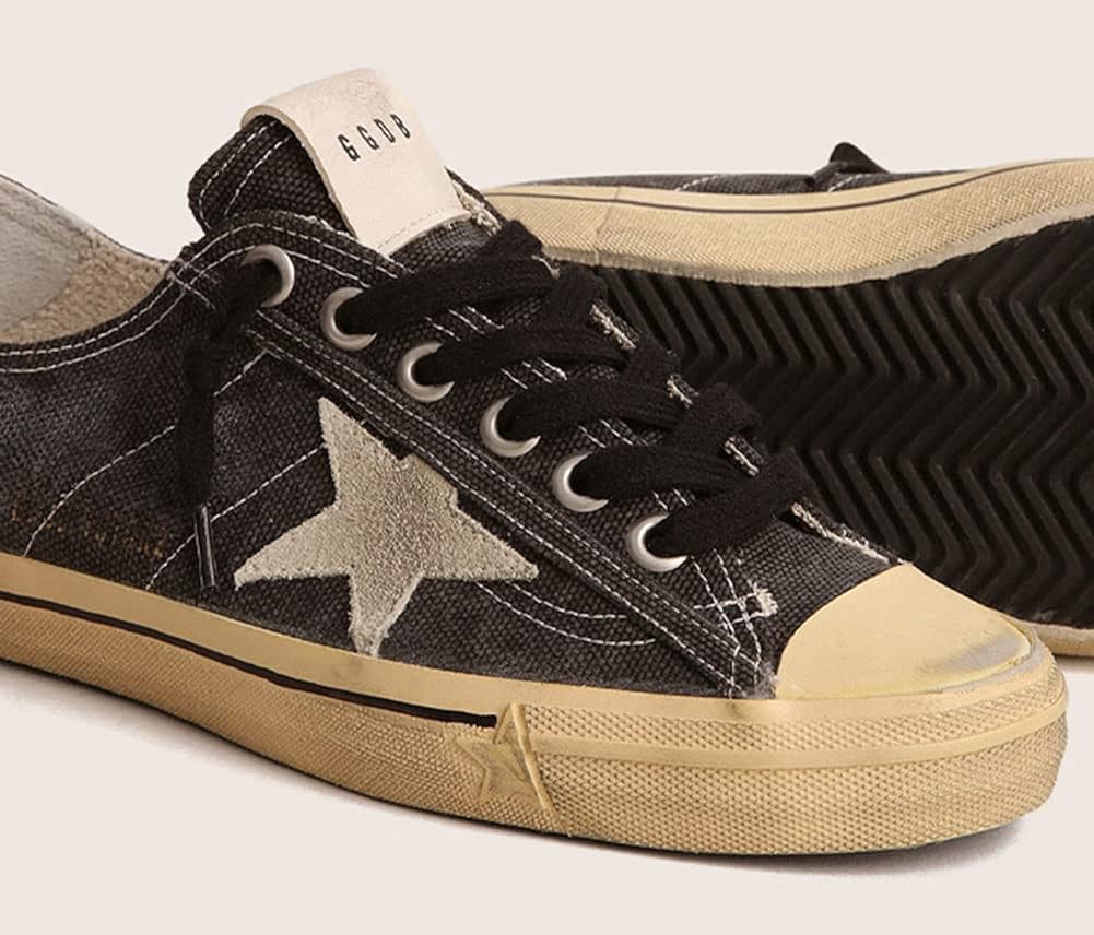 Women's Leather Retro Sneakers — Style iumnslhg-1951 - Image 10