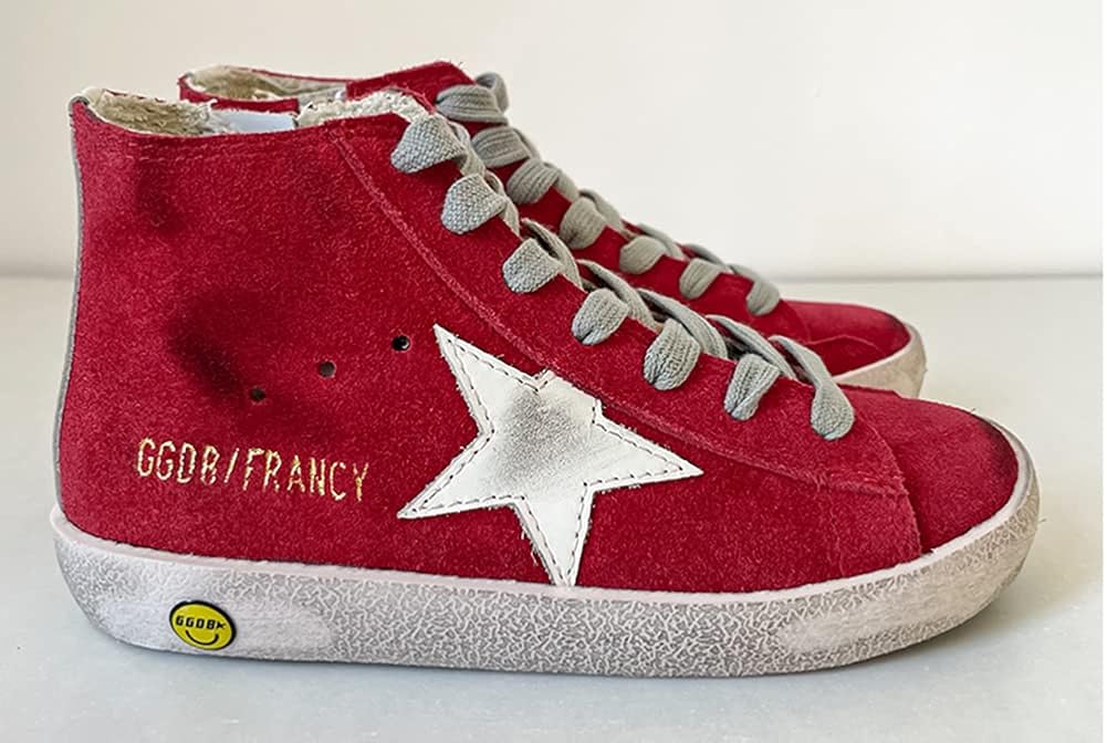 Women's High-Top Leather Retro Sneakers — Style HBKS-747 - Image 10