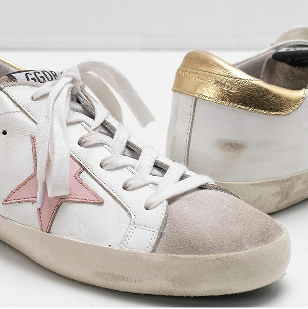 Women's Super-Star Leather Sneakers — Style HBKS-257 - Image 12