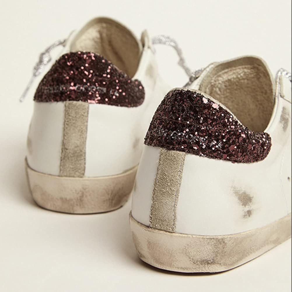 Women's Leather Retro Sneakers — Style HBKS-1053 - Image 12