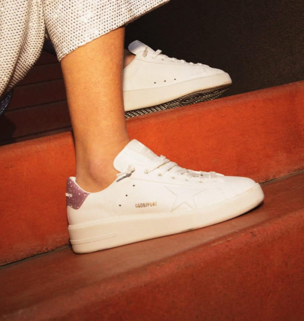 Women's Low-Top Leather Sneakers — Style iumnslhg-1735 - Image 9