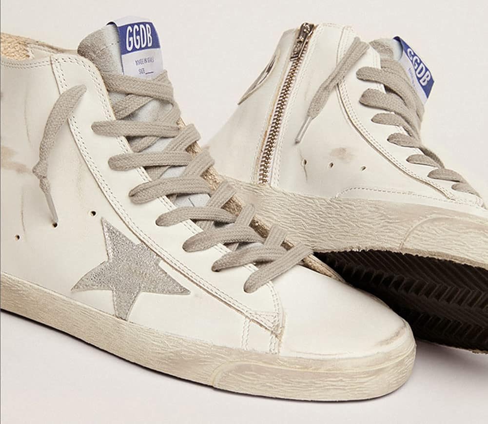 Women's Leather Sneakers — Style HBKS-1034 - Image 12