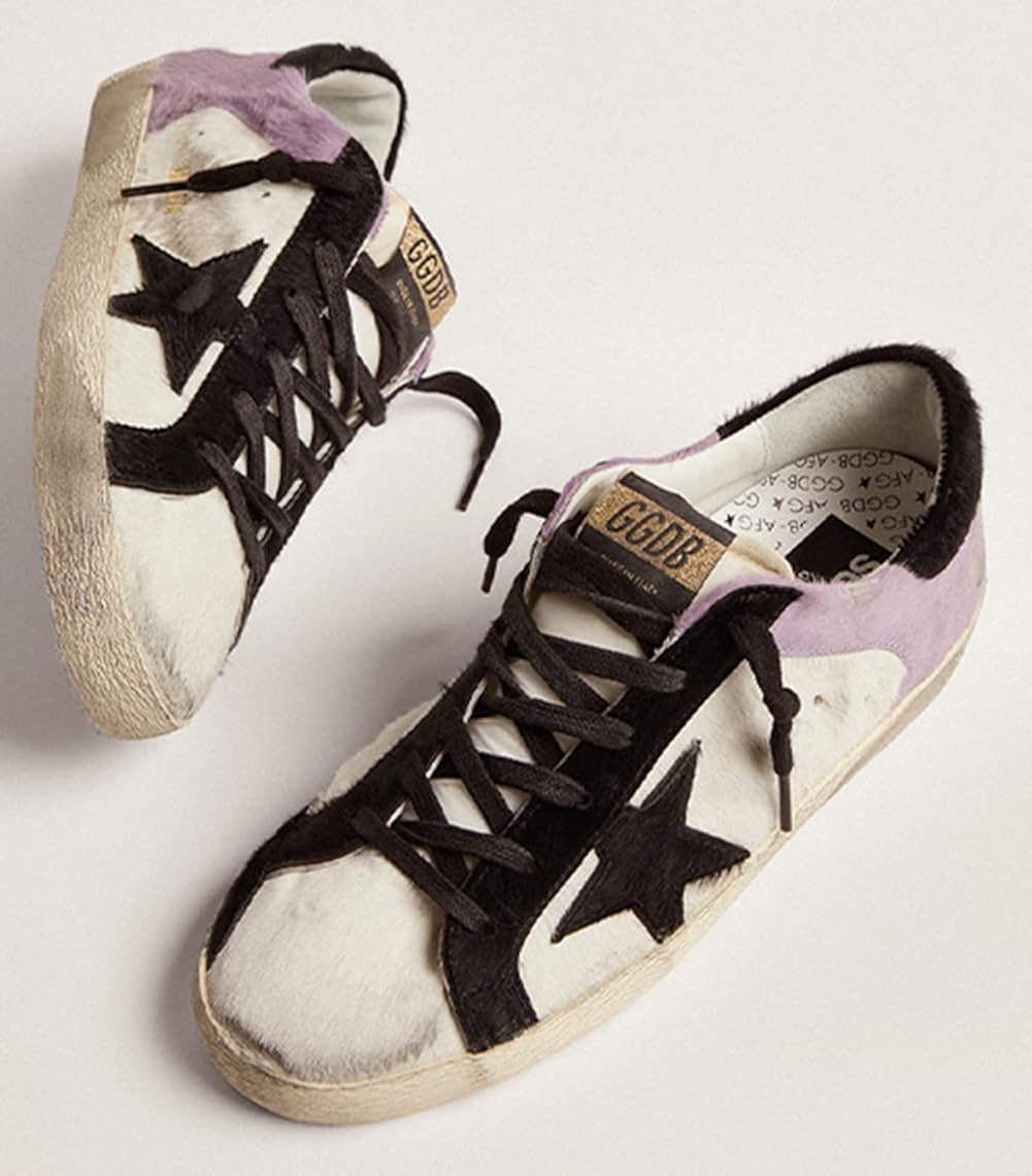 Women's Leather Retro Sneakers — Style iumnslhg-1193 - Image 3