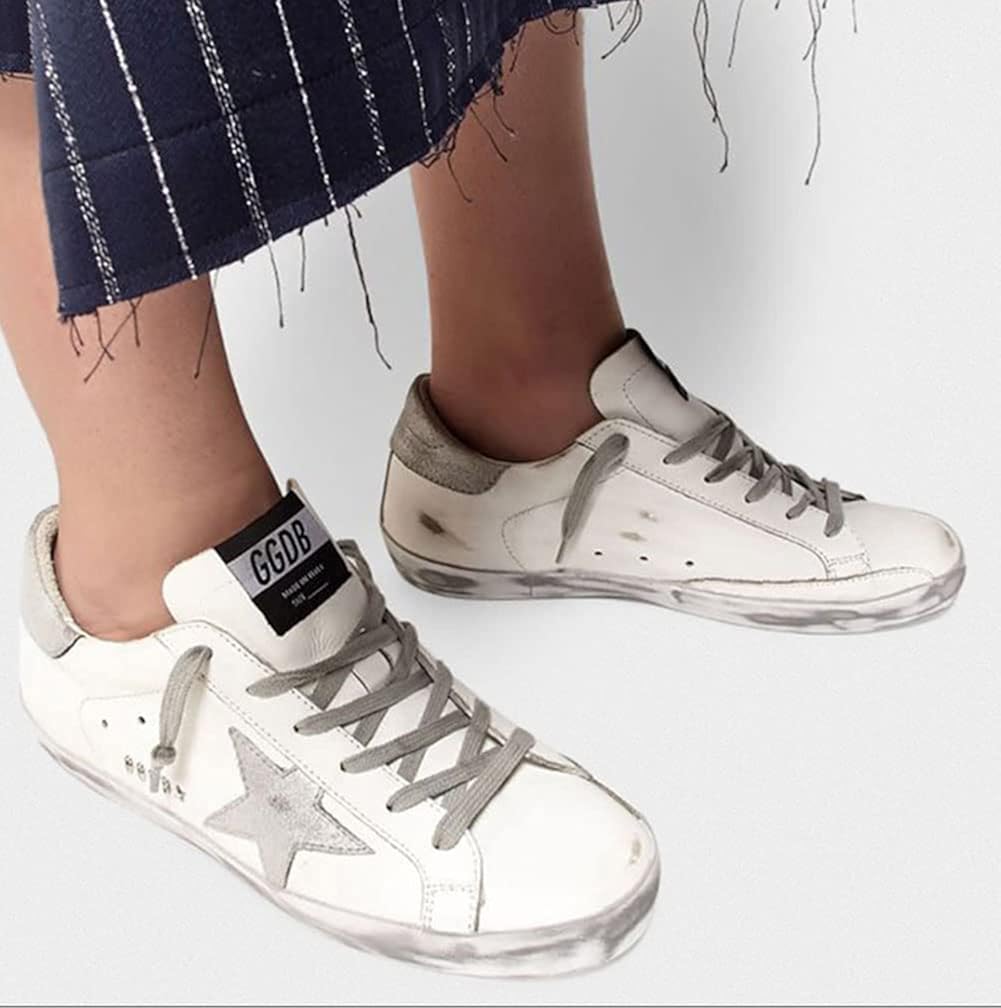 Women's Leather Retro Sneakers — Style iumnslhg-2167 - Image 2