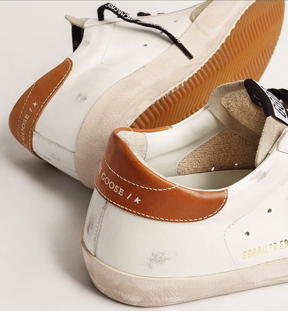Men's Leather Retro Sneakers — Style HBKS-1089 - Image 5