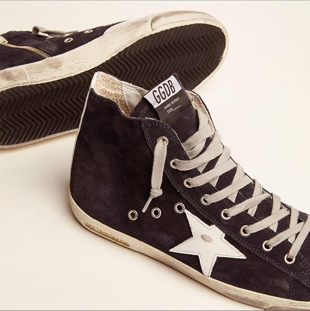 Women's Leather Sneakers — Style HBKS-1034 - Image 3